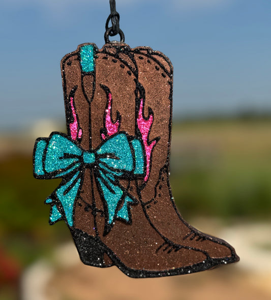 Cowgirl Boots with Bow