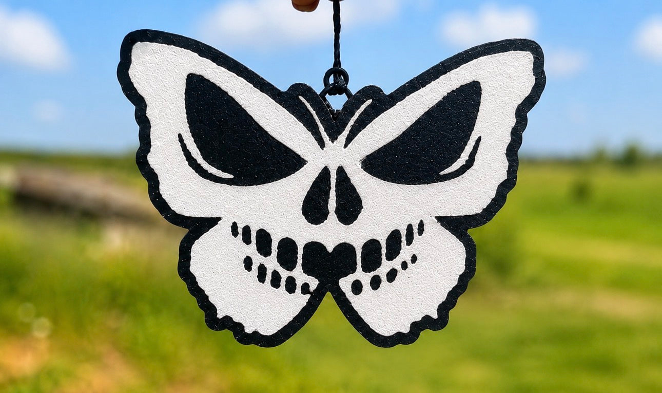 Skeleton Skull Butterfly