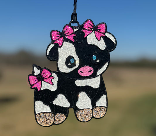 Cute Cow with Bows