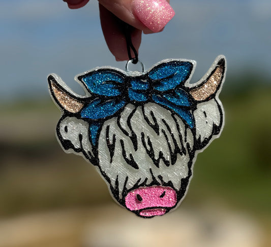 Highland Cow Vent Clip (Set of 2)