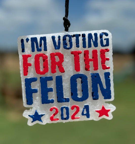 I'm Voting for the Felon- Trump 2024