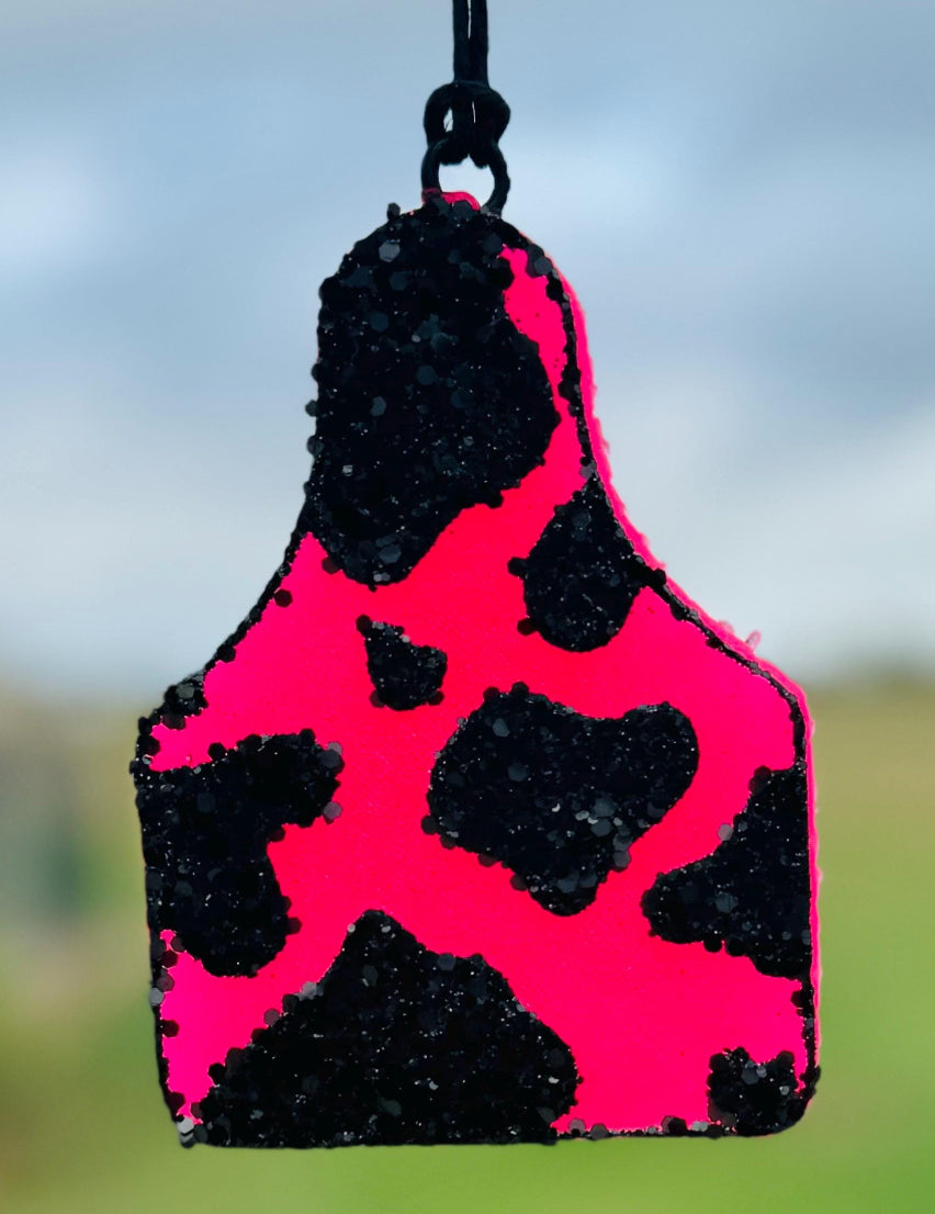 Ear Tag- Cow Print
