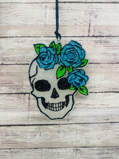Skull with Roses
