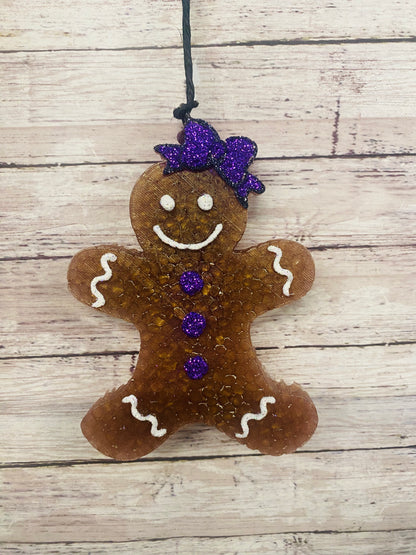 Gingerbread Girl with Bow