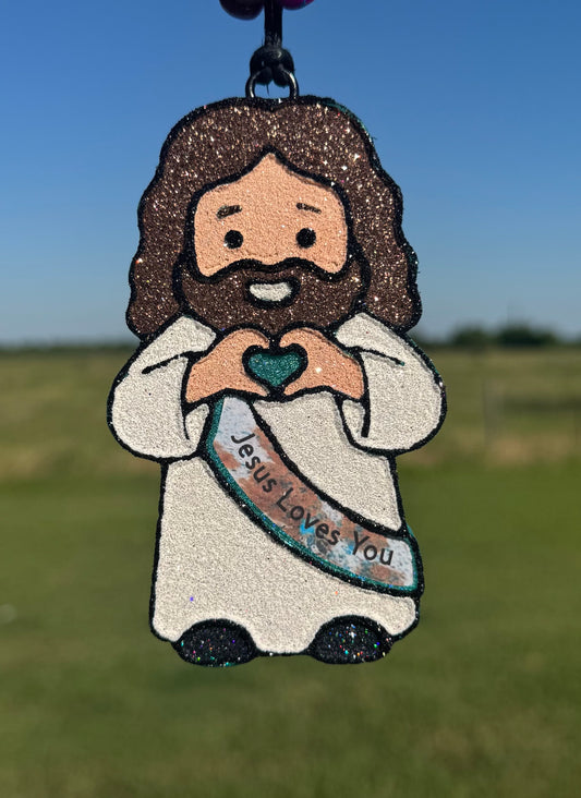 Jesus with Heart- Jesus loves You