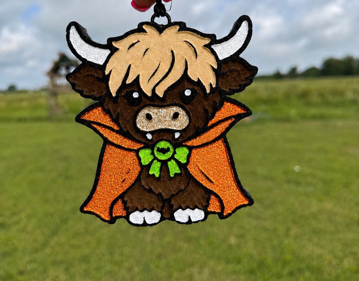 Vampire Highland Cow