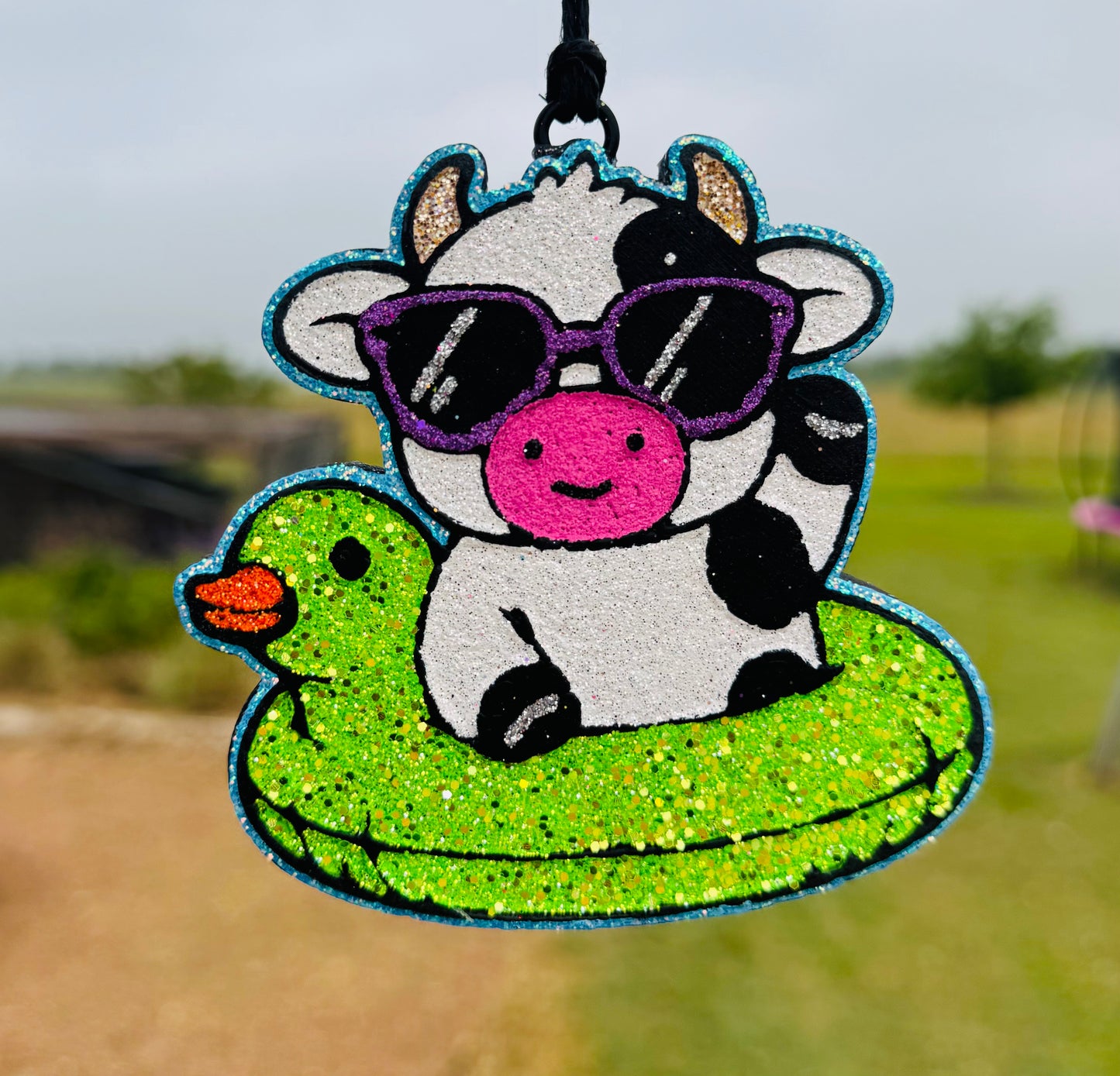 Cow in duck Floatie