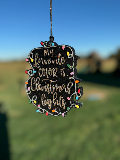 My Favorite Color is Christmas Lights