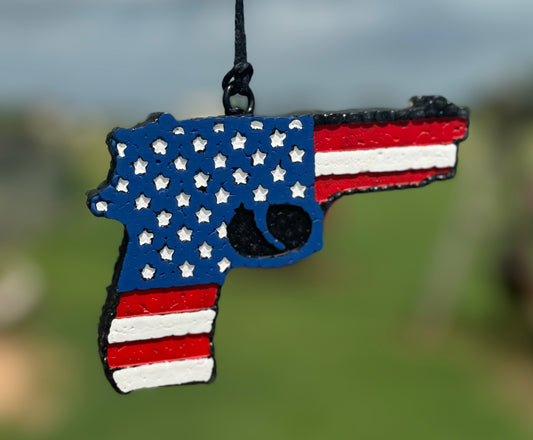 RTS- Gun with Flag- Oil Field Trash