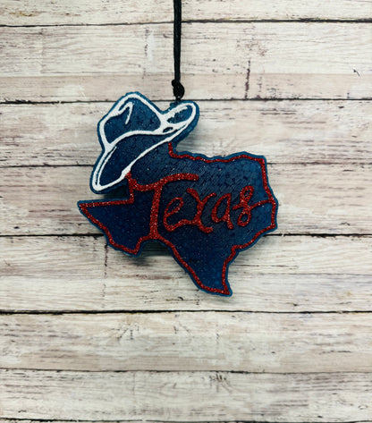 Texas with Cowboy Hat