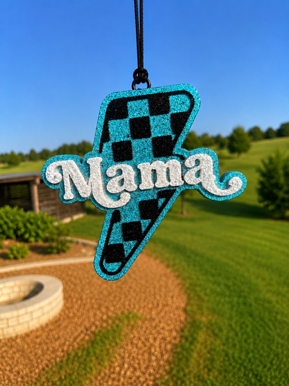 Checkered Mama Lightening