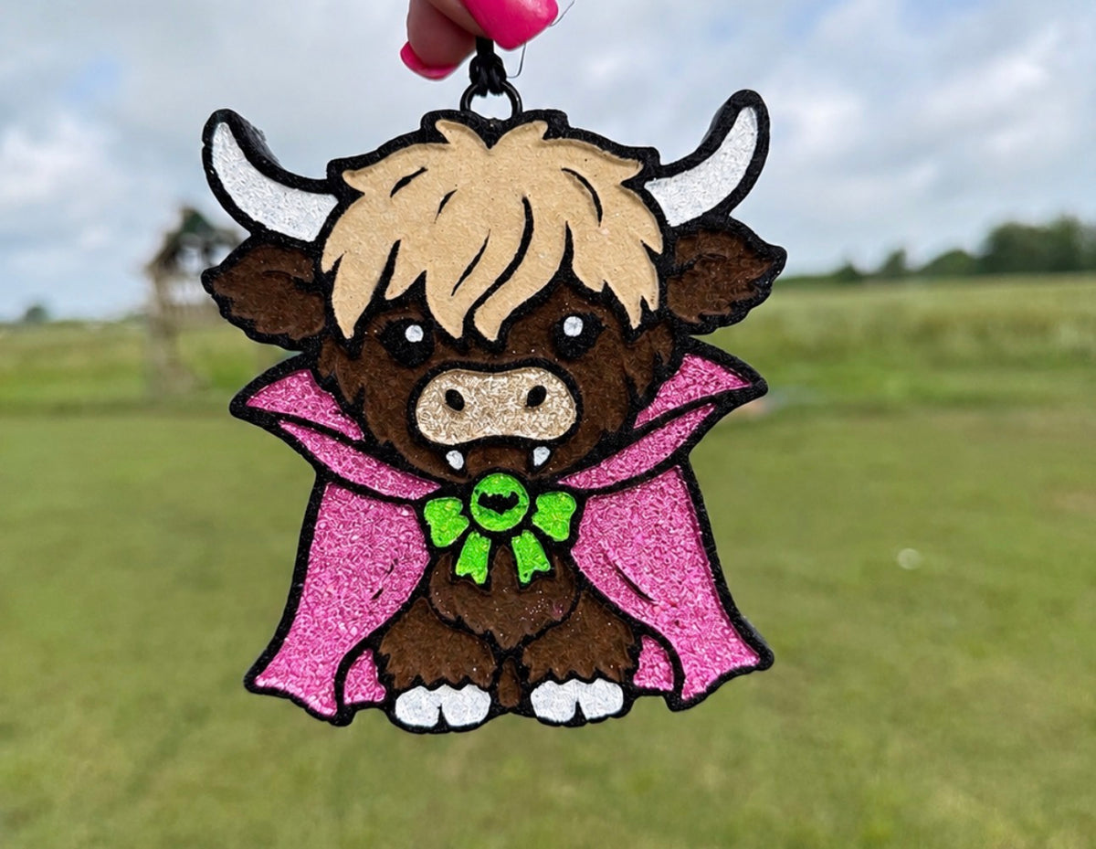 Vampire Highland Cow
