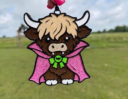 Vampire Highland Cow
