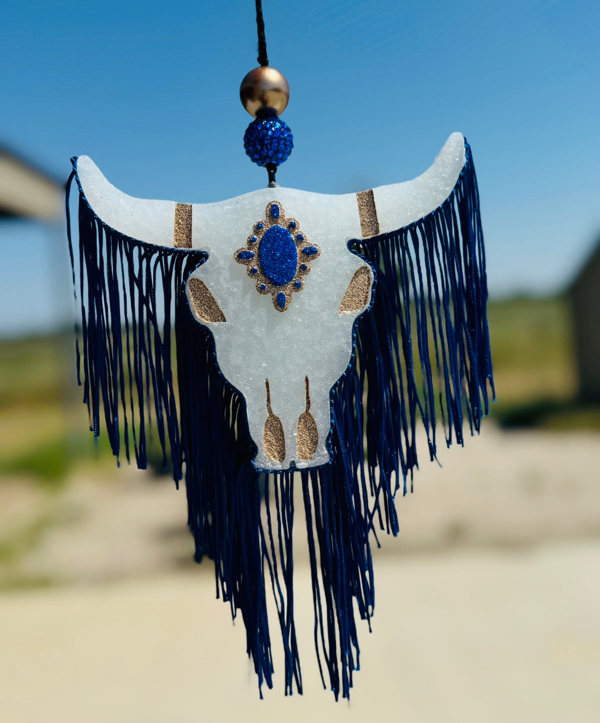 Bull Azetc Large Aztec Bull with Concho – Scent Story Freshies