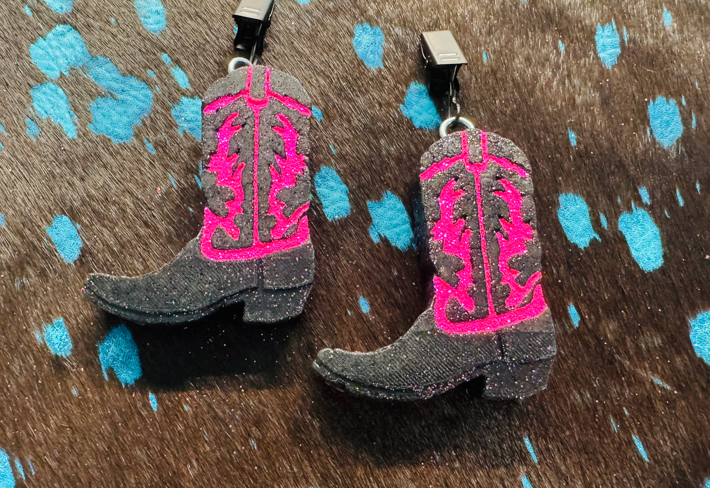 Cowboy Boot Vent Clips-2 clips