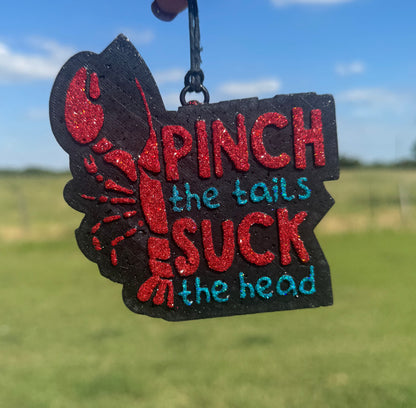 Pinch the Tails Suck the Head Crawfish