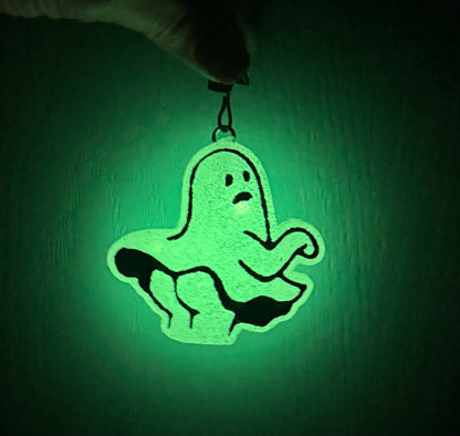 Ghost BOOty Vent Clips- Set of 2
