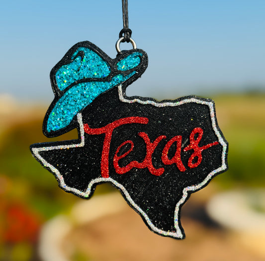 Texas with Cowboy Hat
