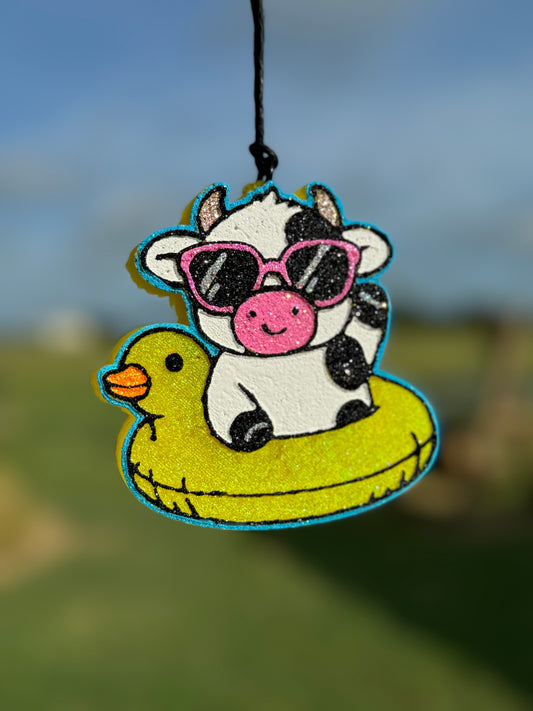 Cow in duck Floatie