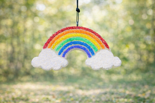 Rainbow with Clouds