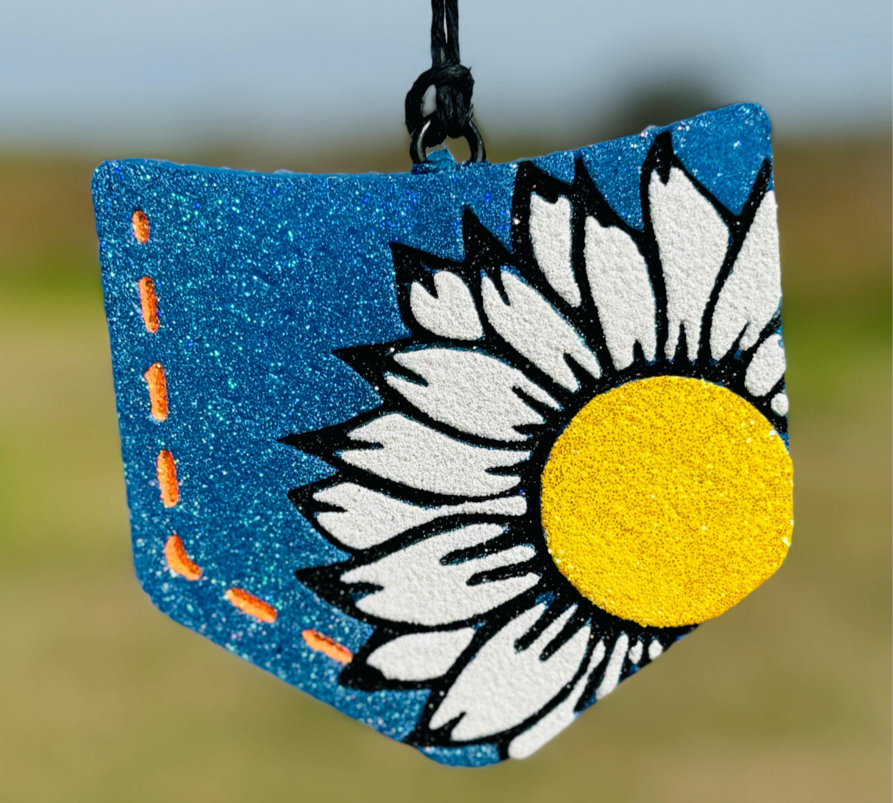 Sunflower Jean Pocket