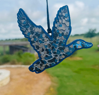 Camo flying duck