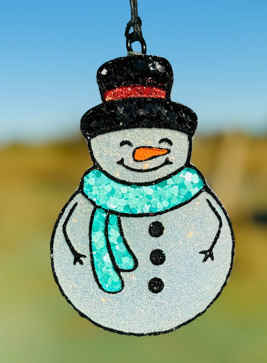 Snowman with Scarf