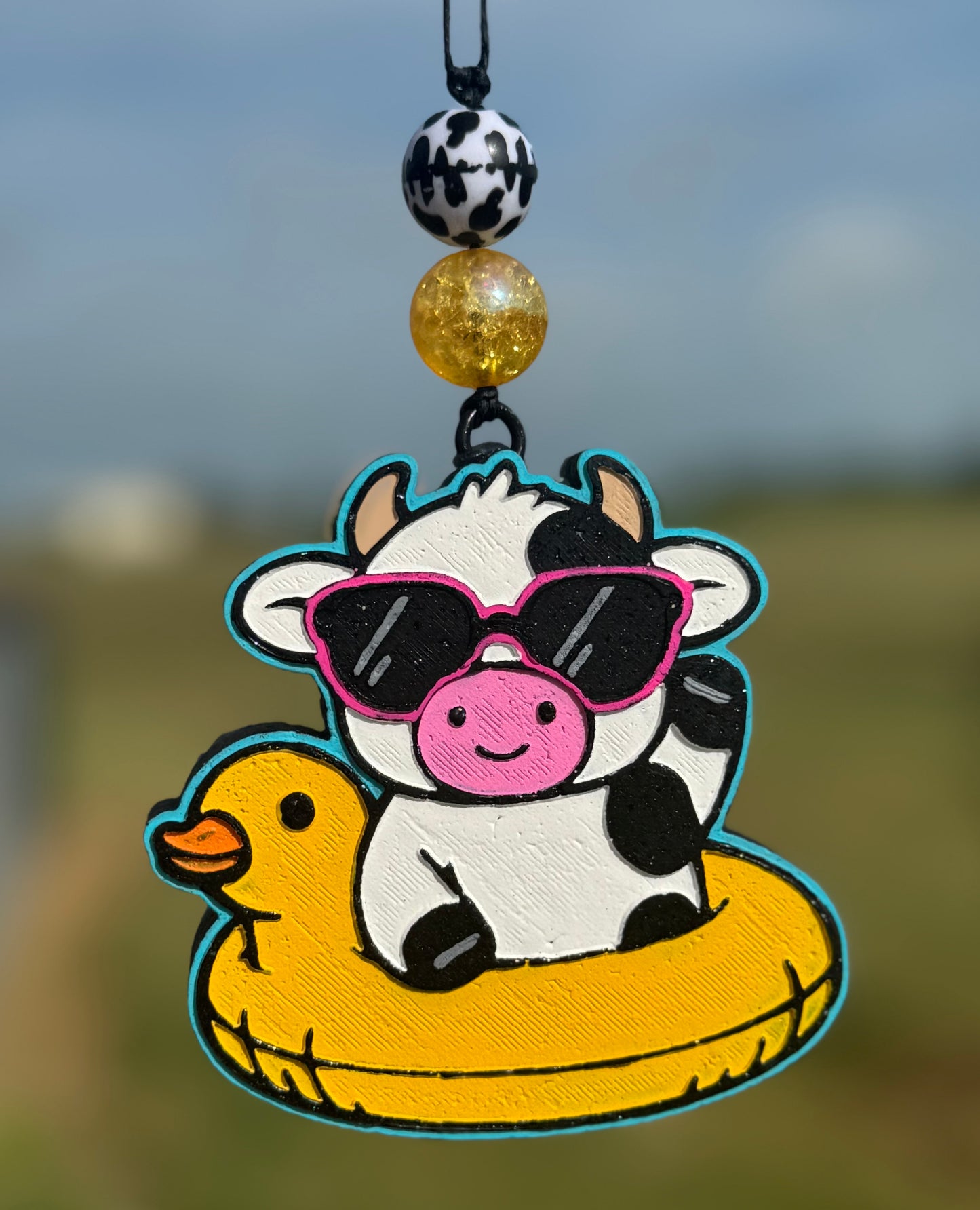 Cow in duck Floatie