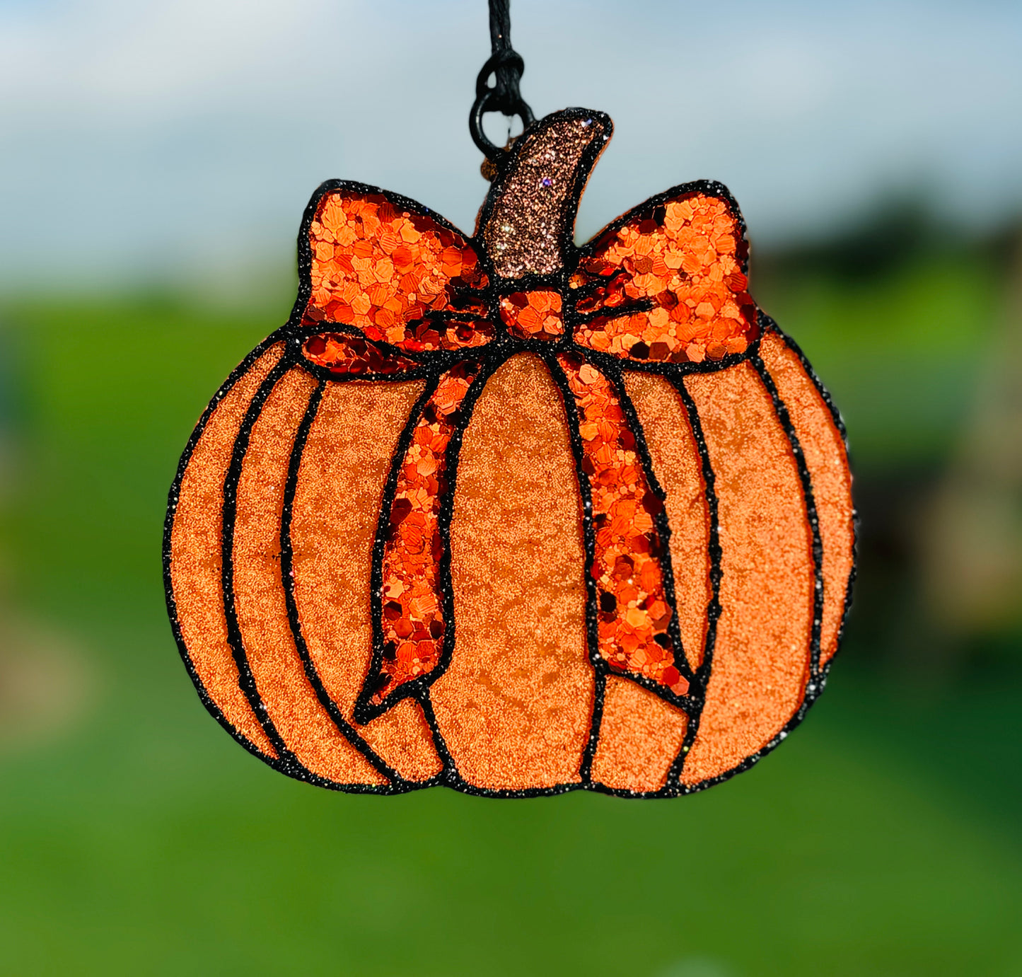 Pumpkin with Bow