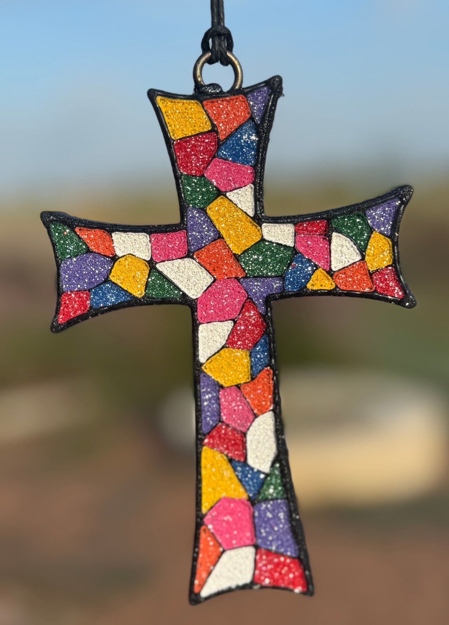 Stained Glass Cross