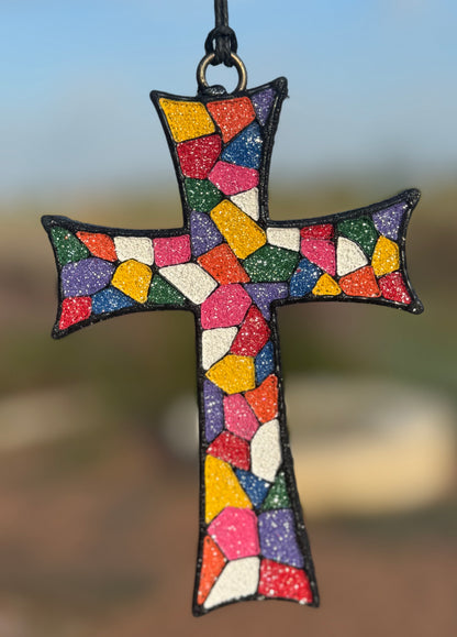 Stained Glass Cross