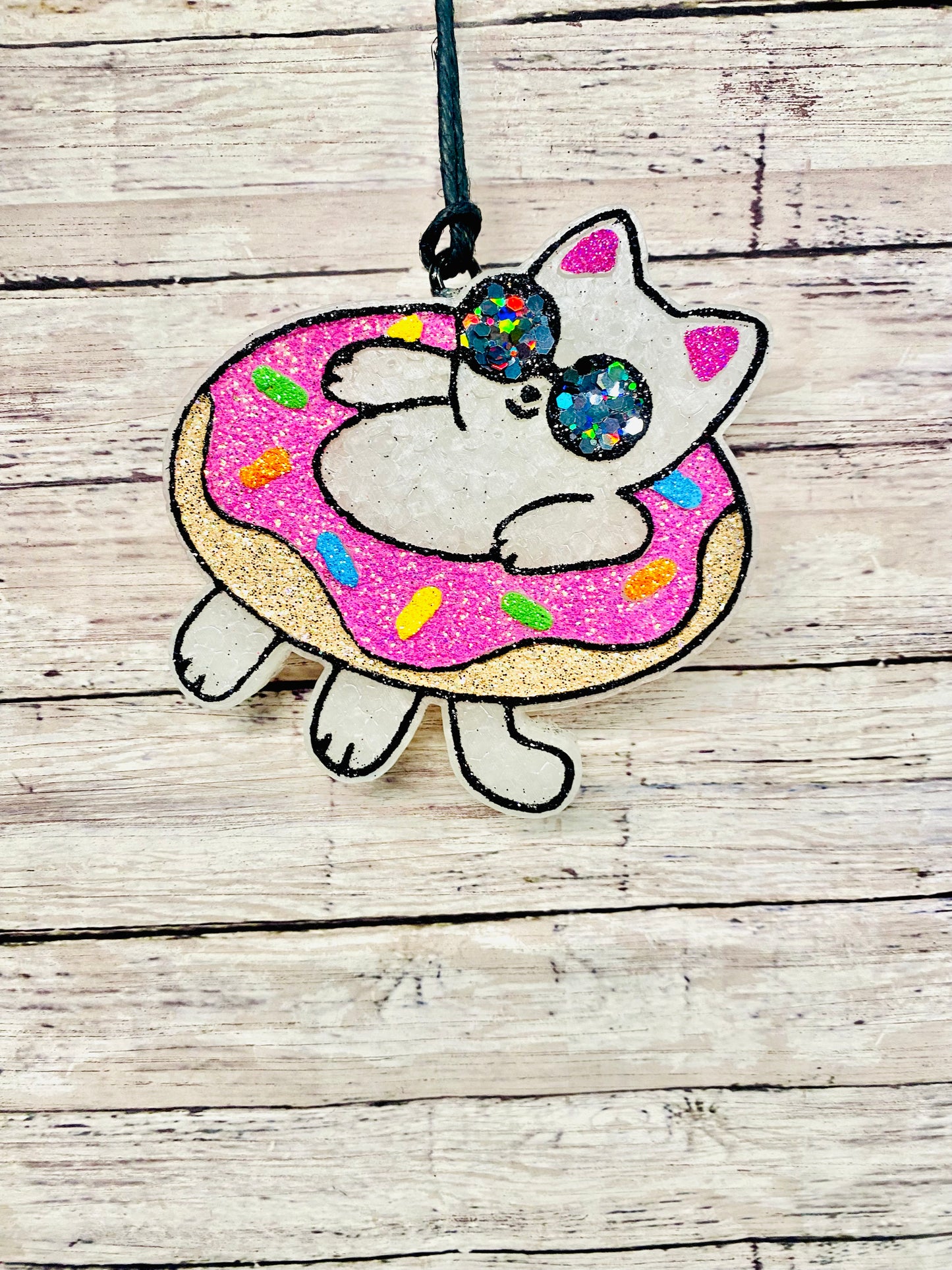 Cat in Donut Floatie