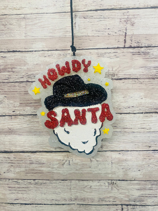 Howdy Santa Freshie