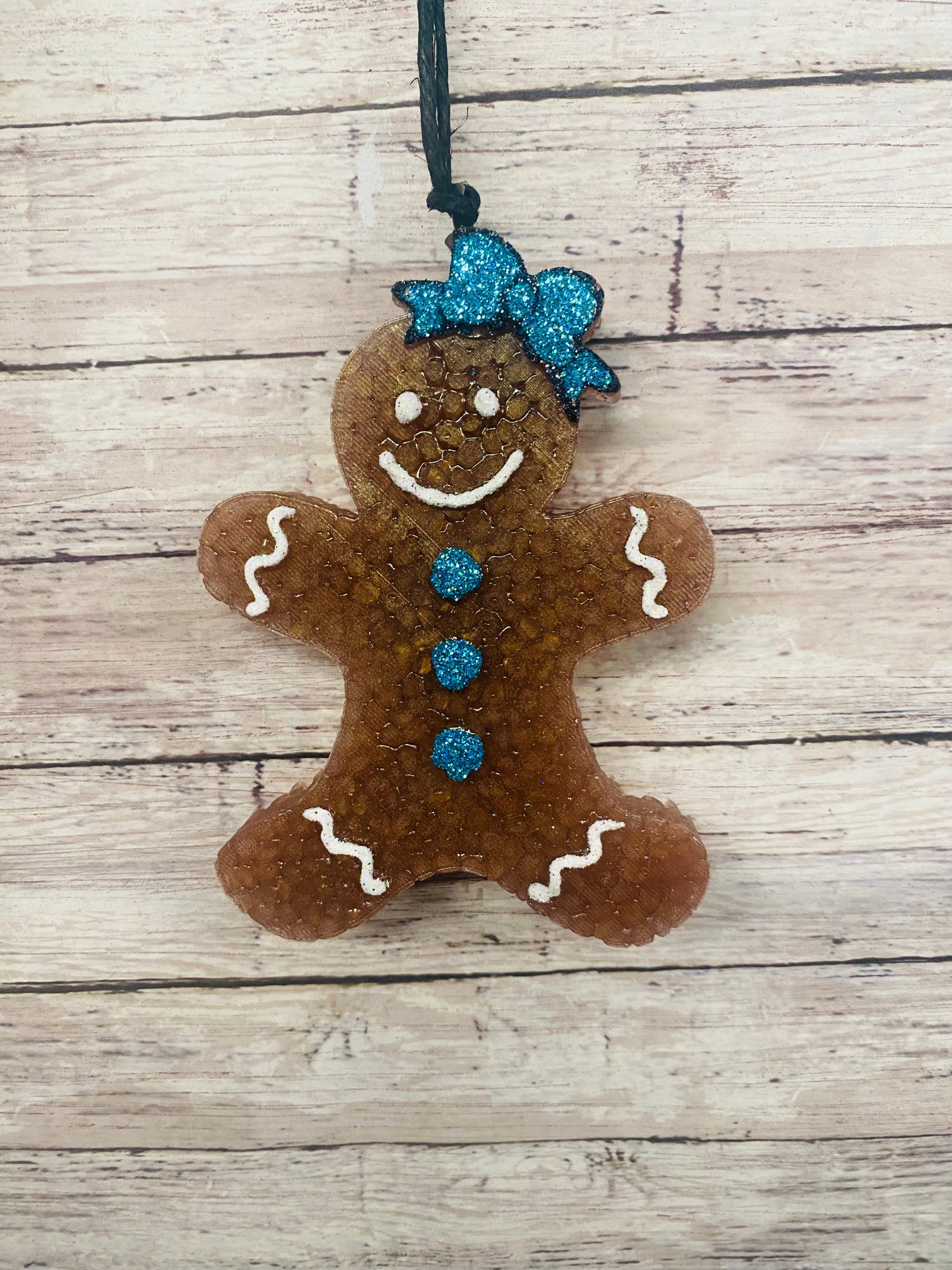 Gingerbread Girl with Bow