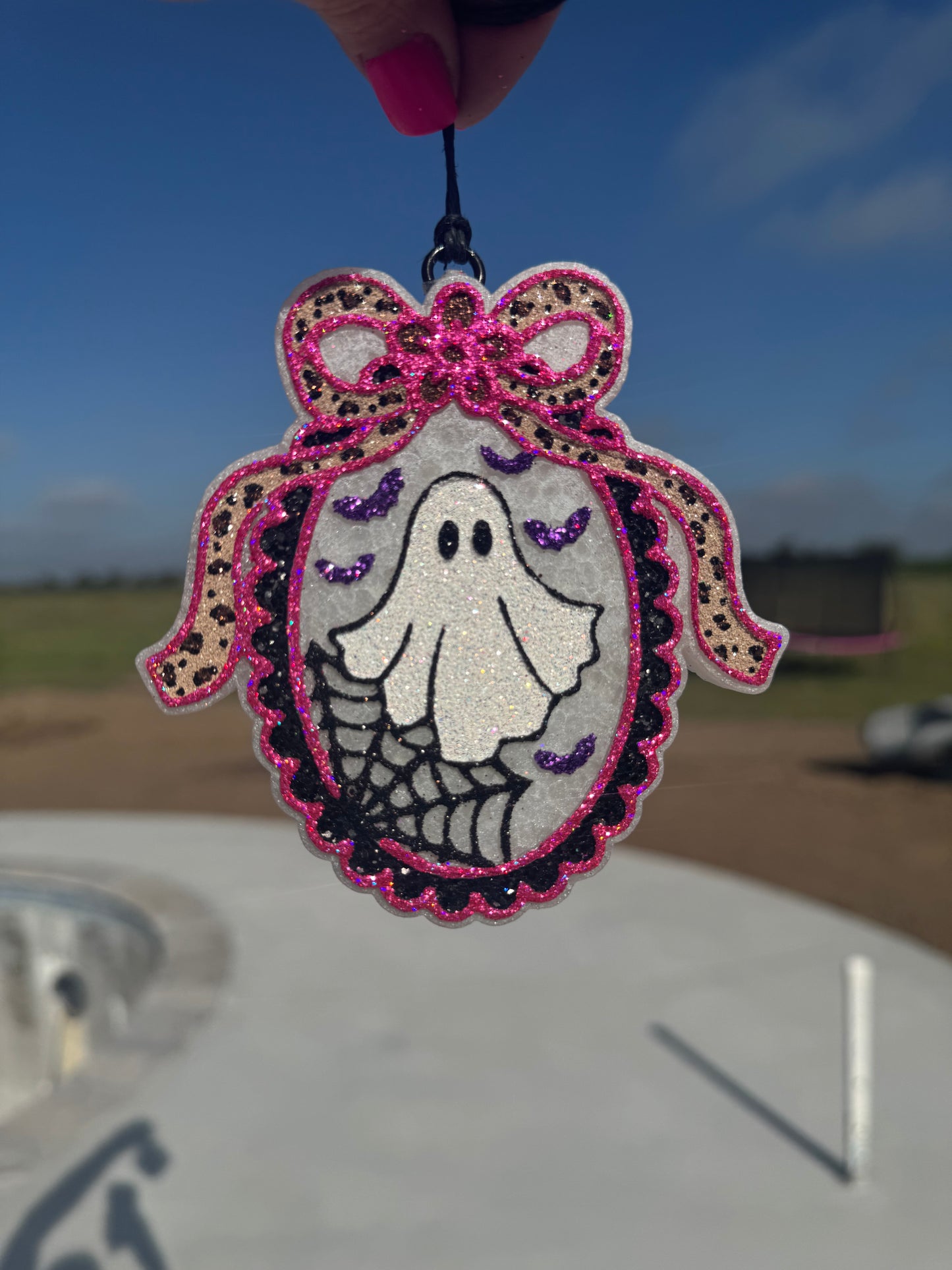 Halloween Ghost in Frame
