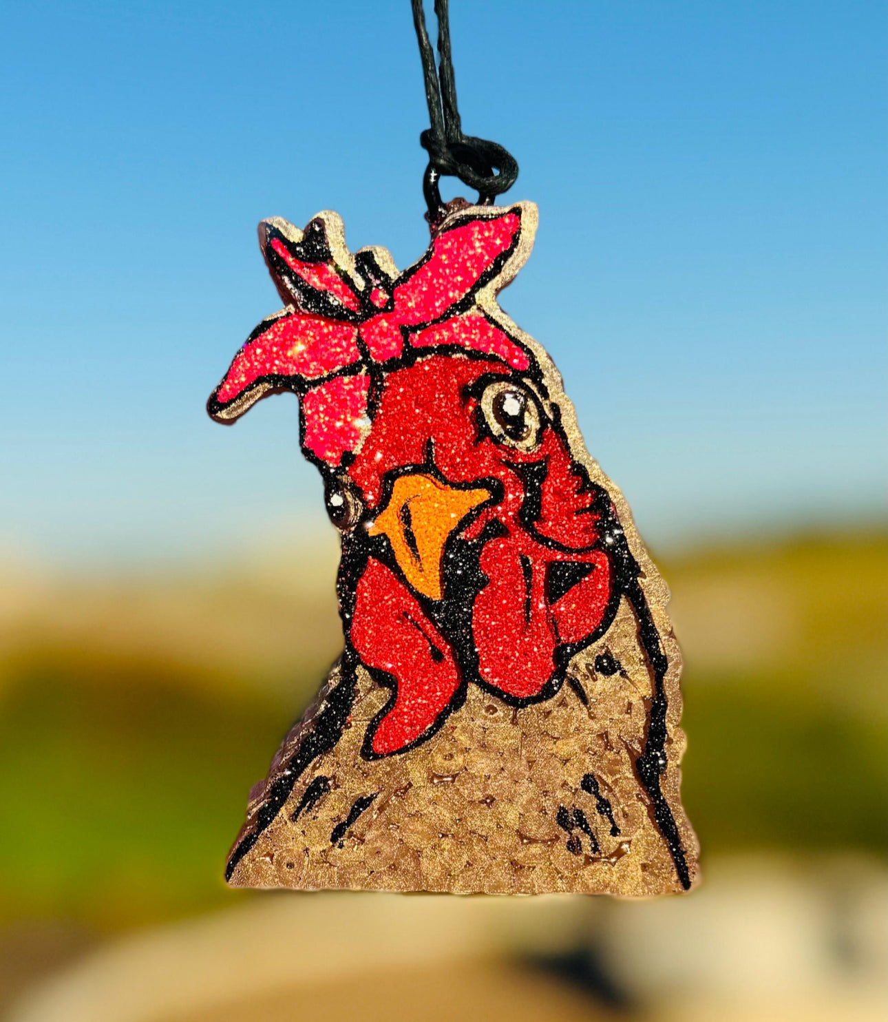 Chicken with Bow