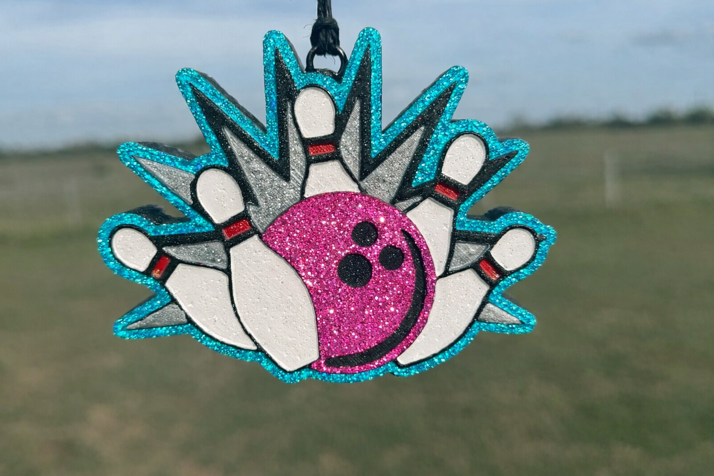 Bowling Ball & Pins