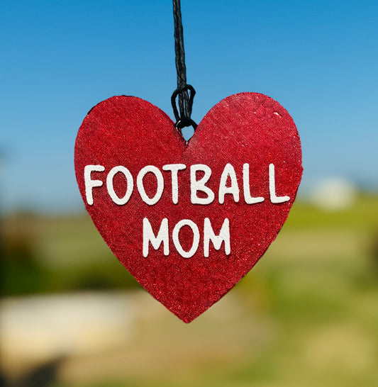 Football Mom Heart