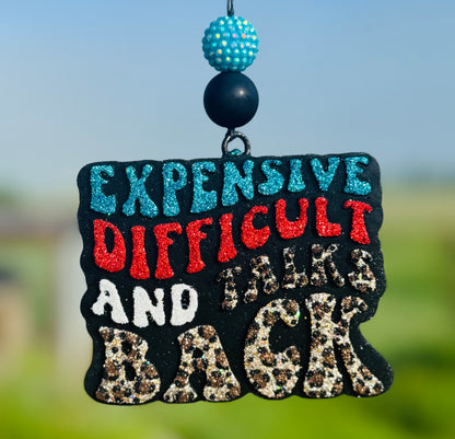 Expensive Difficult & Talks Back