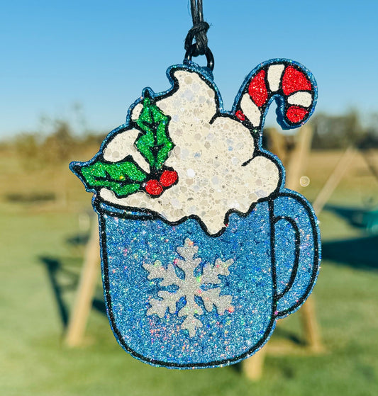 Snowflake Cocoa Mug