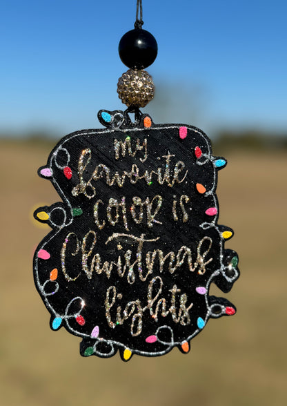 My Favorite Color is Christmas Lights