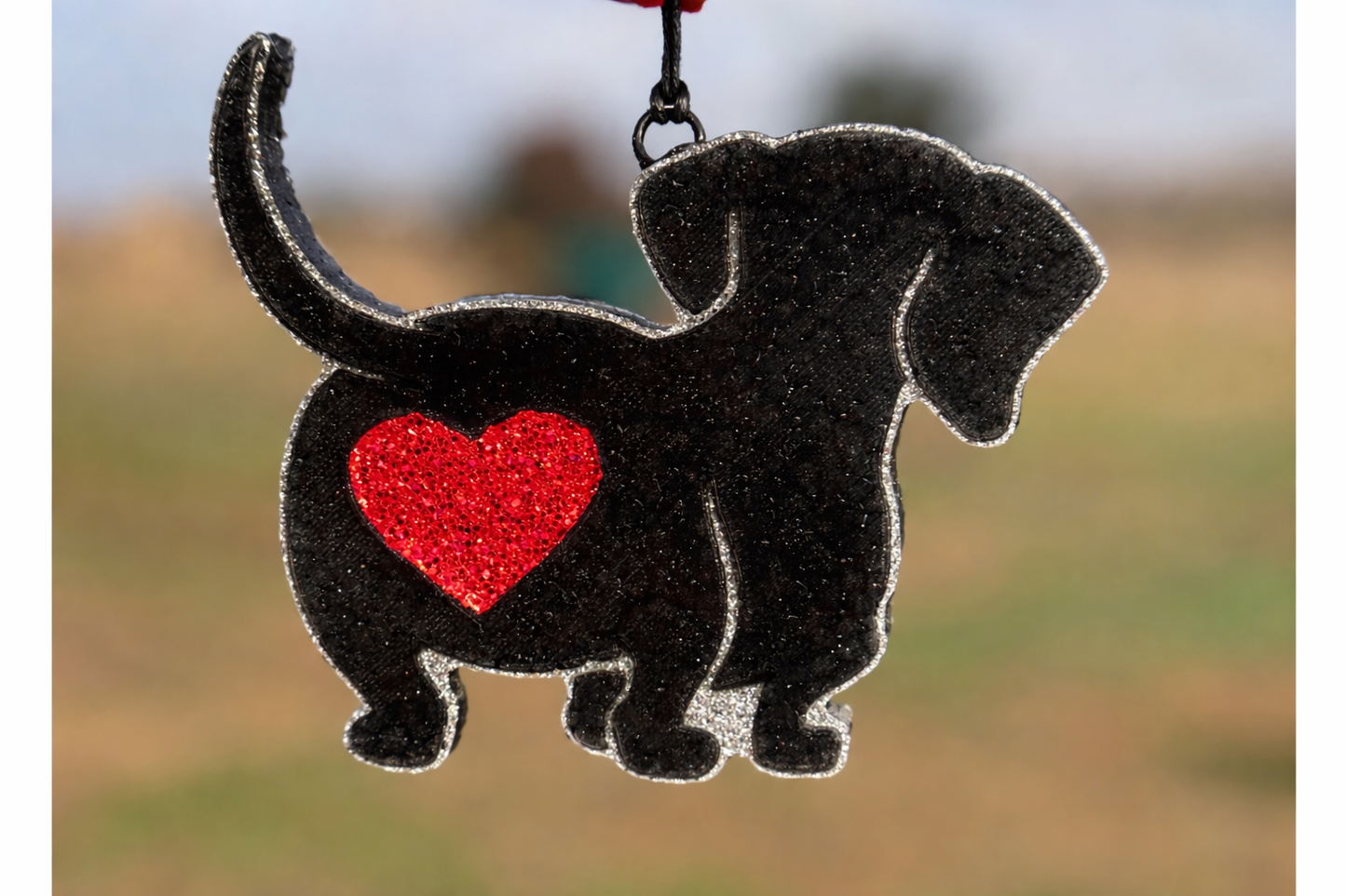 Weinee Dog-Dachshund with Heart Booty
