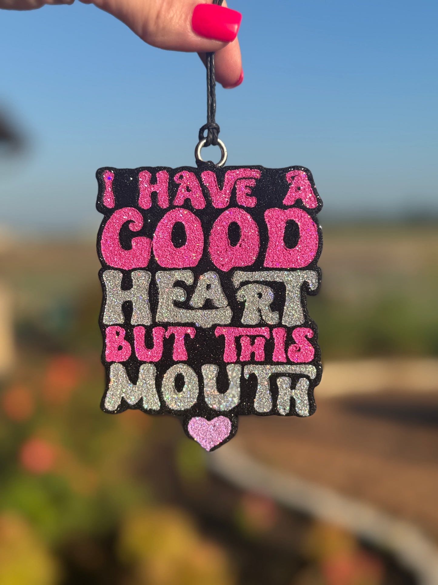 I have a good heart, but this mouth