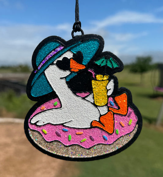 Summer Goose in Floatie