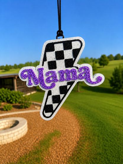 Checkered Mama Lightening