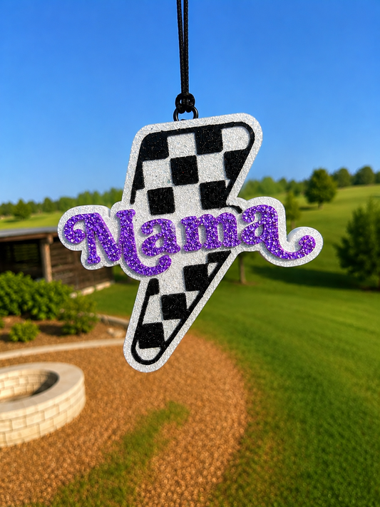 Checkered Mama Lightening