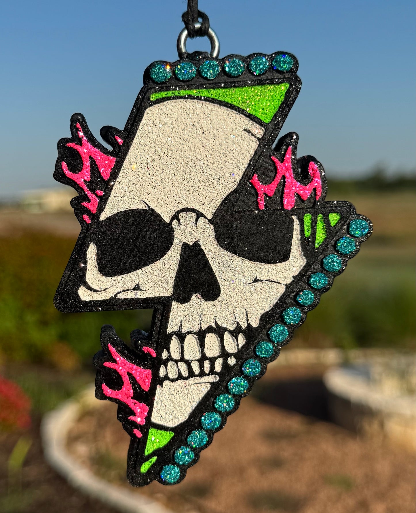 Lightening with Skull