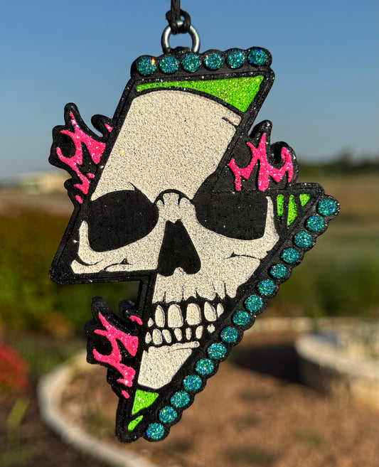 Lightening with Skull