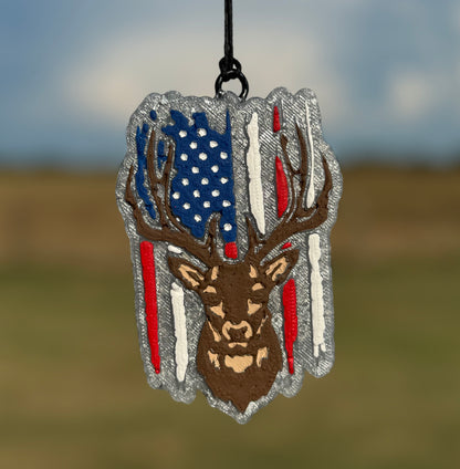 Flag with Deer