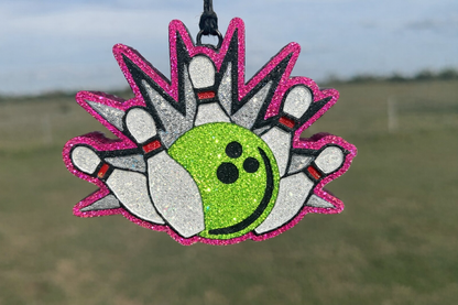 Bowling Ball & Pins